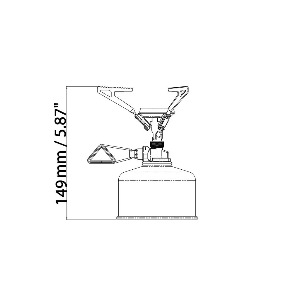 超輕攻頂爐頭 MicronTrail Stove