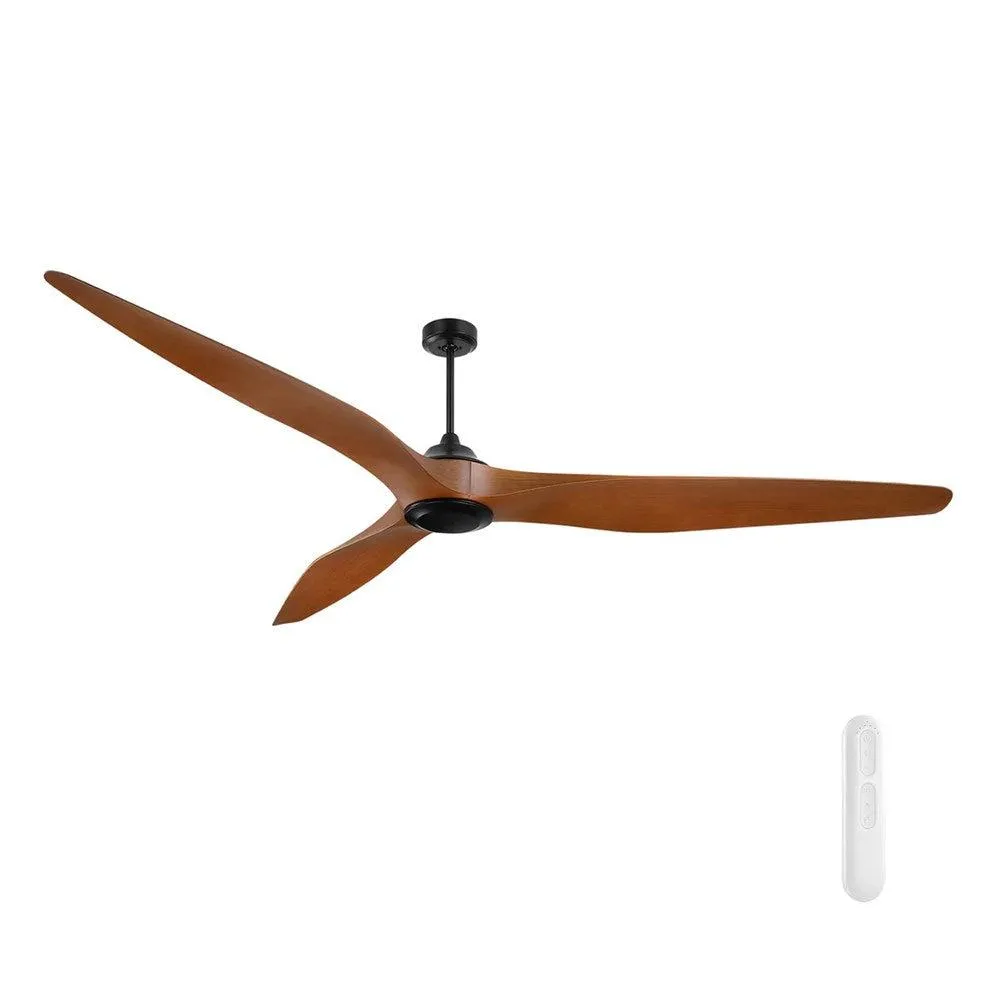 100" Century DC Ceiling Fan Kit Black, Dark Timber, White FC100253KIT Mercator Lighting