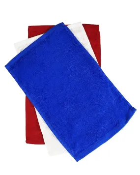 11" x 18" Terry Velour Fingertip Towel Hemmed (12-Pack) - T600