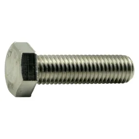 14mm-2.0 x 50mm Stainless A2-70 Steel Coarse Thread Metric Hex Cap Screws