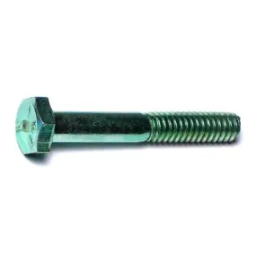 1/4"-20 x 1-3/4" Green Rinsed Zinc Grade 5 Hex Cap Screws (370 pcs.)