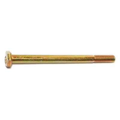 1/4"-28 x 3-1/2" Zinc Grade 8 Hex Cap Screws (50 pcs)