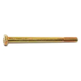 1/4"-28 x 3-1/2" Zinc Grade 8 Hex Cap Screws (50 pcs)