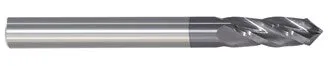 208-420437: 7/16in. Dia., 2-3/4in. Overall Length, 4-Flute, Carbide Drill Mill- SE, 90 deg, AlTiN, USA