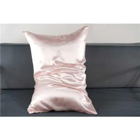 25 momme silk pillowcase - queen - envelope - Pink