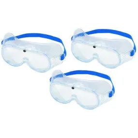 3 Pack Safety Googles