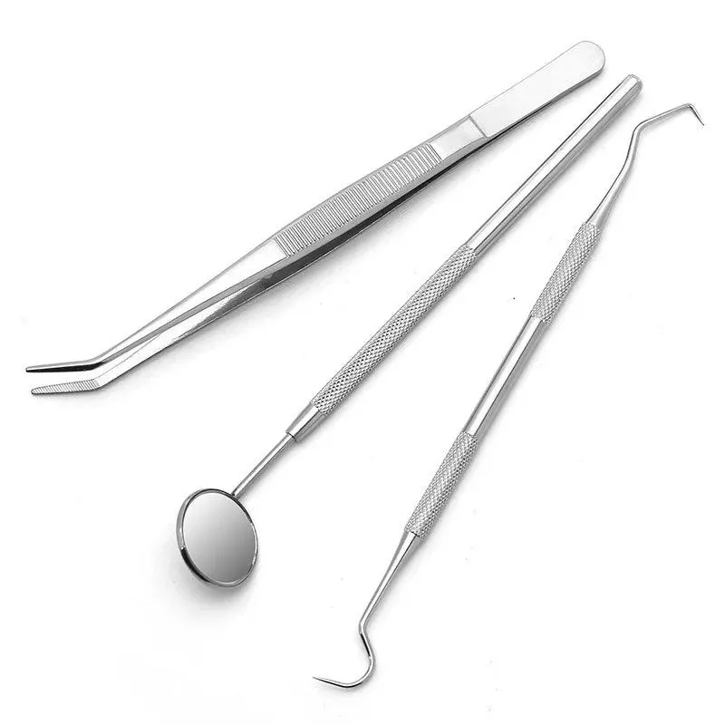 304 Stainless Steel Dental Tool Set: Ultimate kit for oral care & surgery!