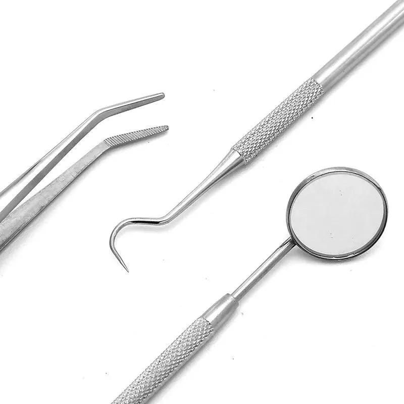 304 Stainless Steel Dental Tool Set: Ultimate kit for oral care & surgery!