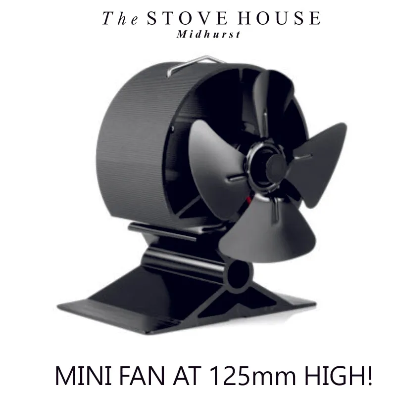 4 Blade Mini Heat Powered Stove Fan