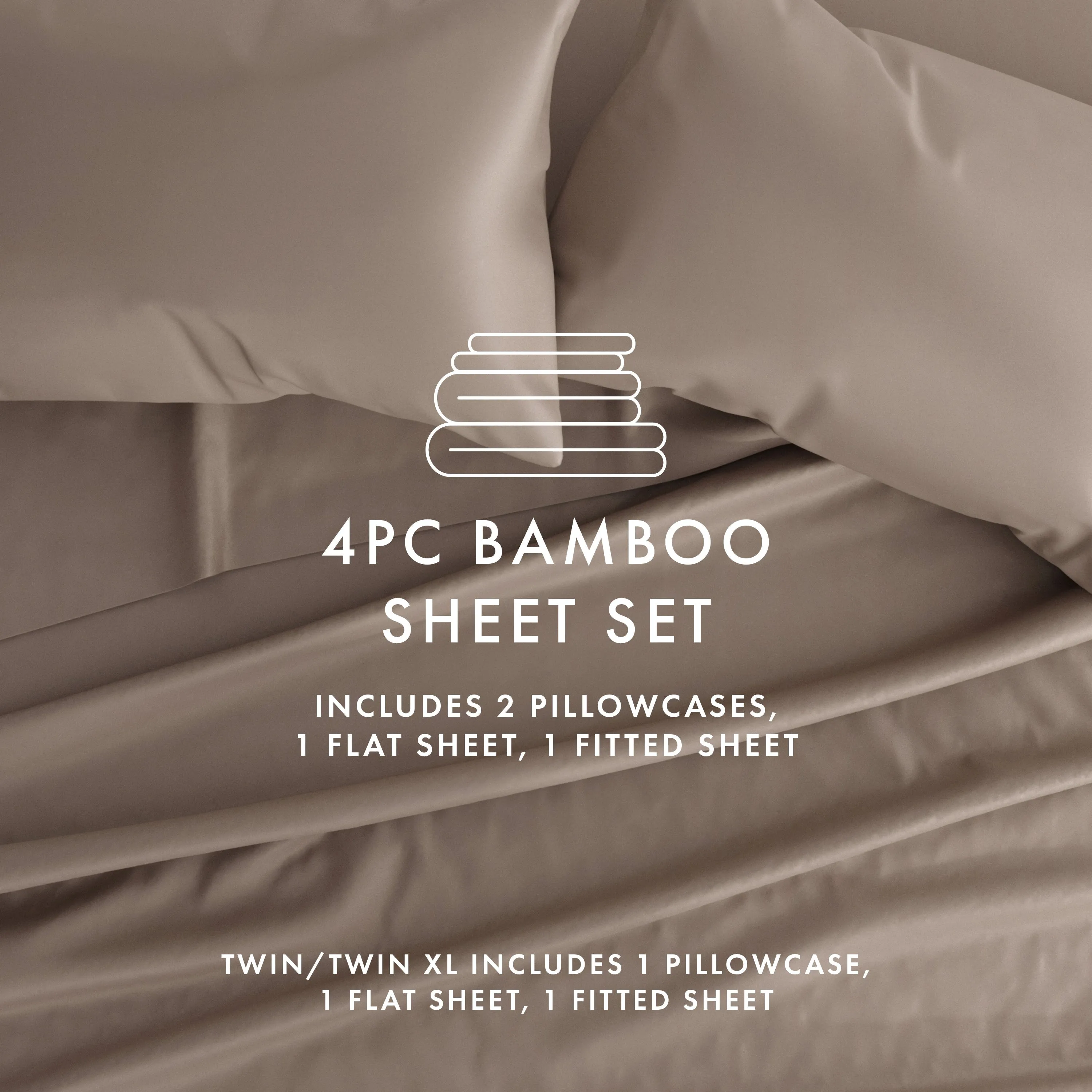 4-Piece Bamboo Sheet Set - 12 Days of Deals