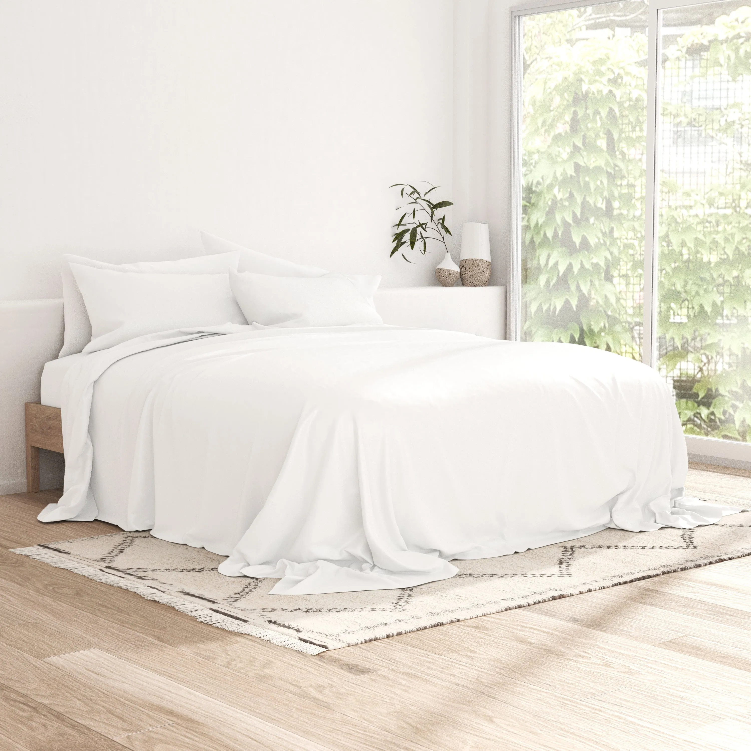 4-Piece Bamboo Sheet Set - 12 Days of Deals