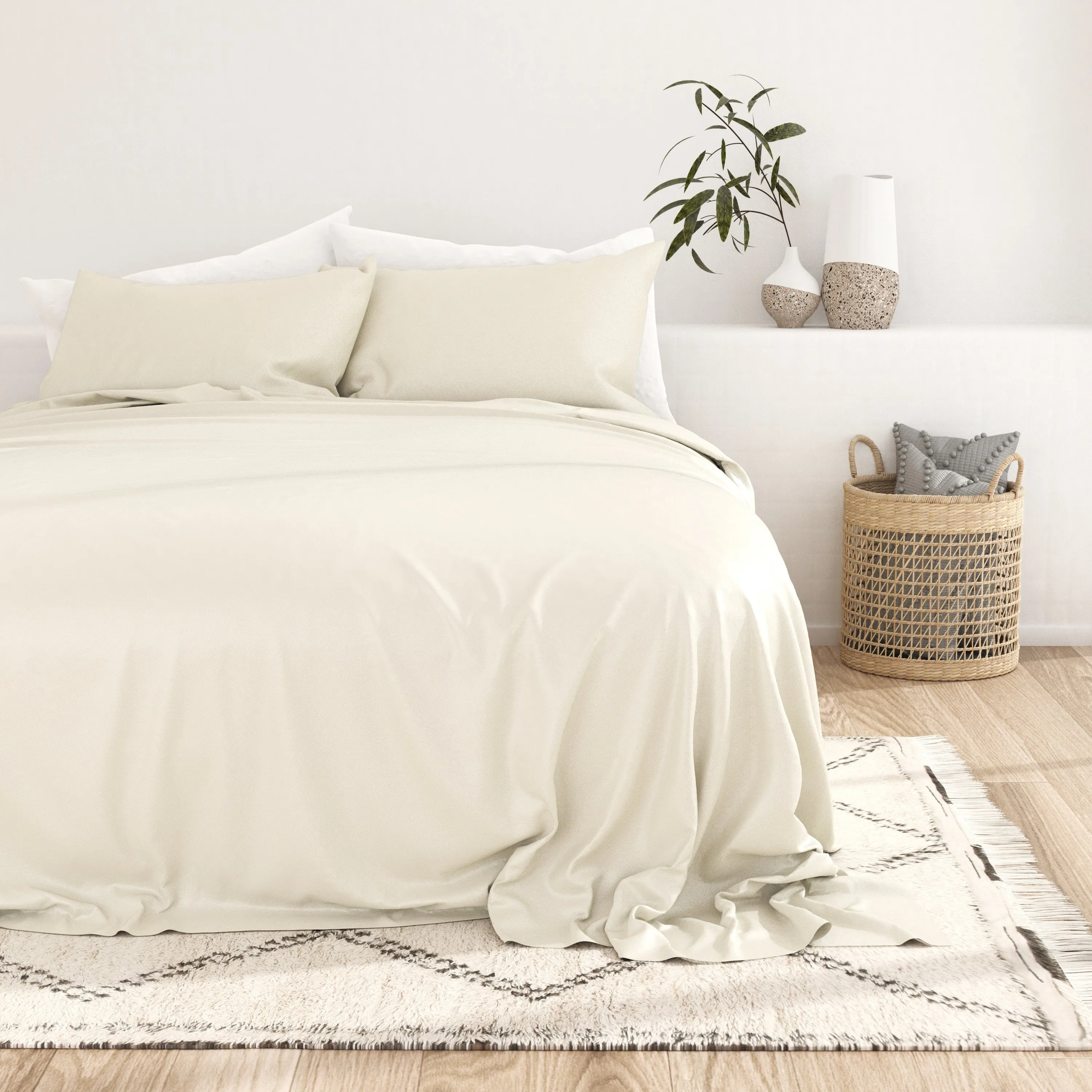 4-Piece Bamboo Sheet Set - 12 Days of Deals