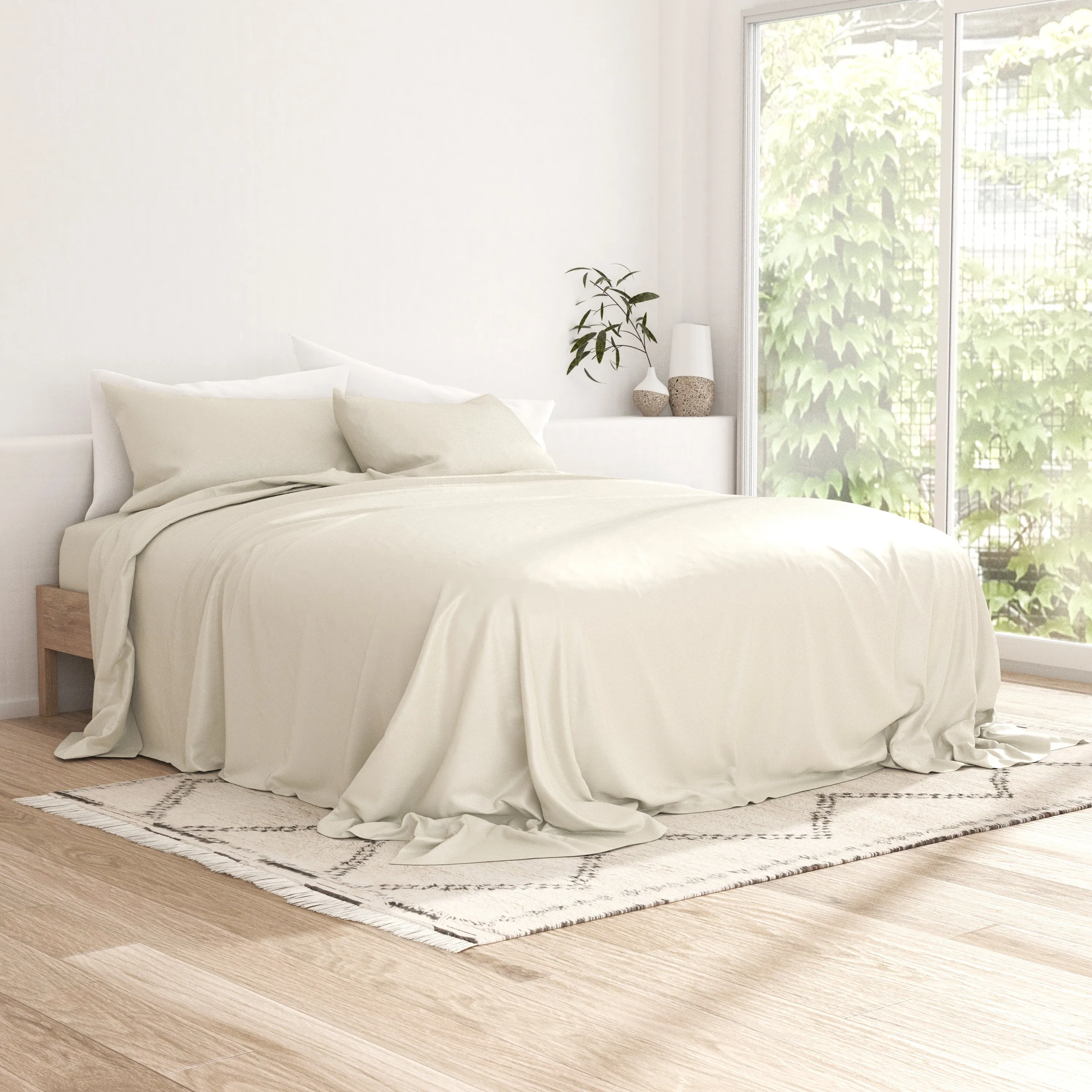 4-Piece Bamboo Sheet Set - 12 Days of Deals