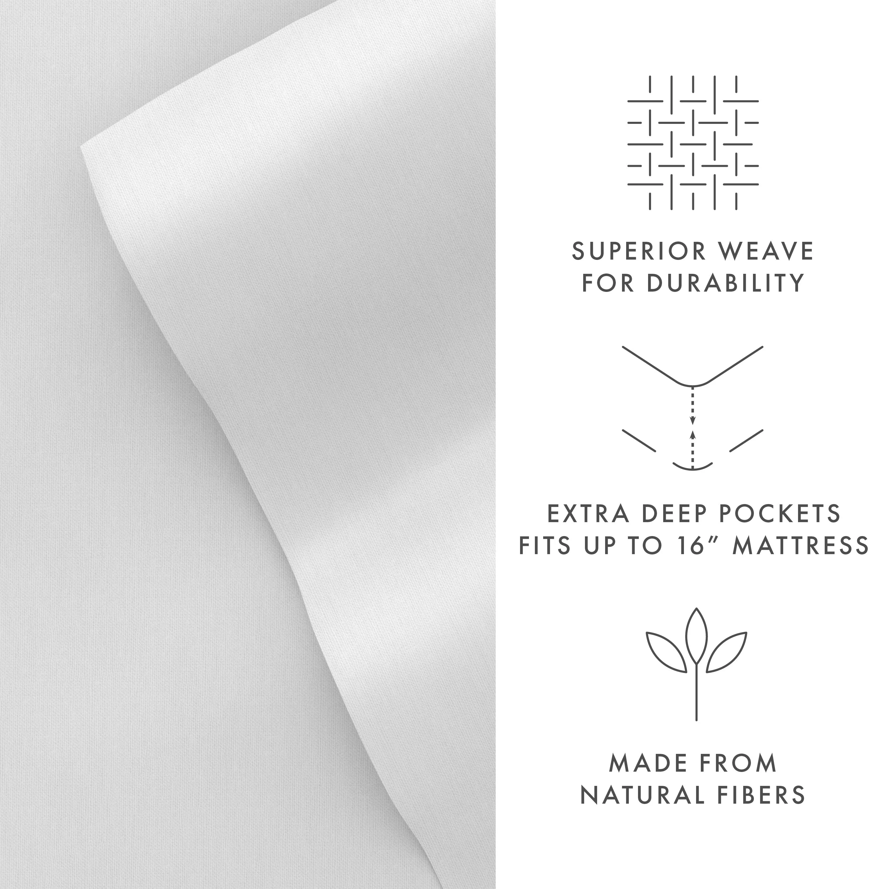 4-Piece Bamboo Sheet Set - 12 Days of Deals