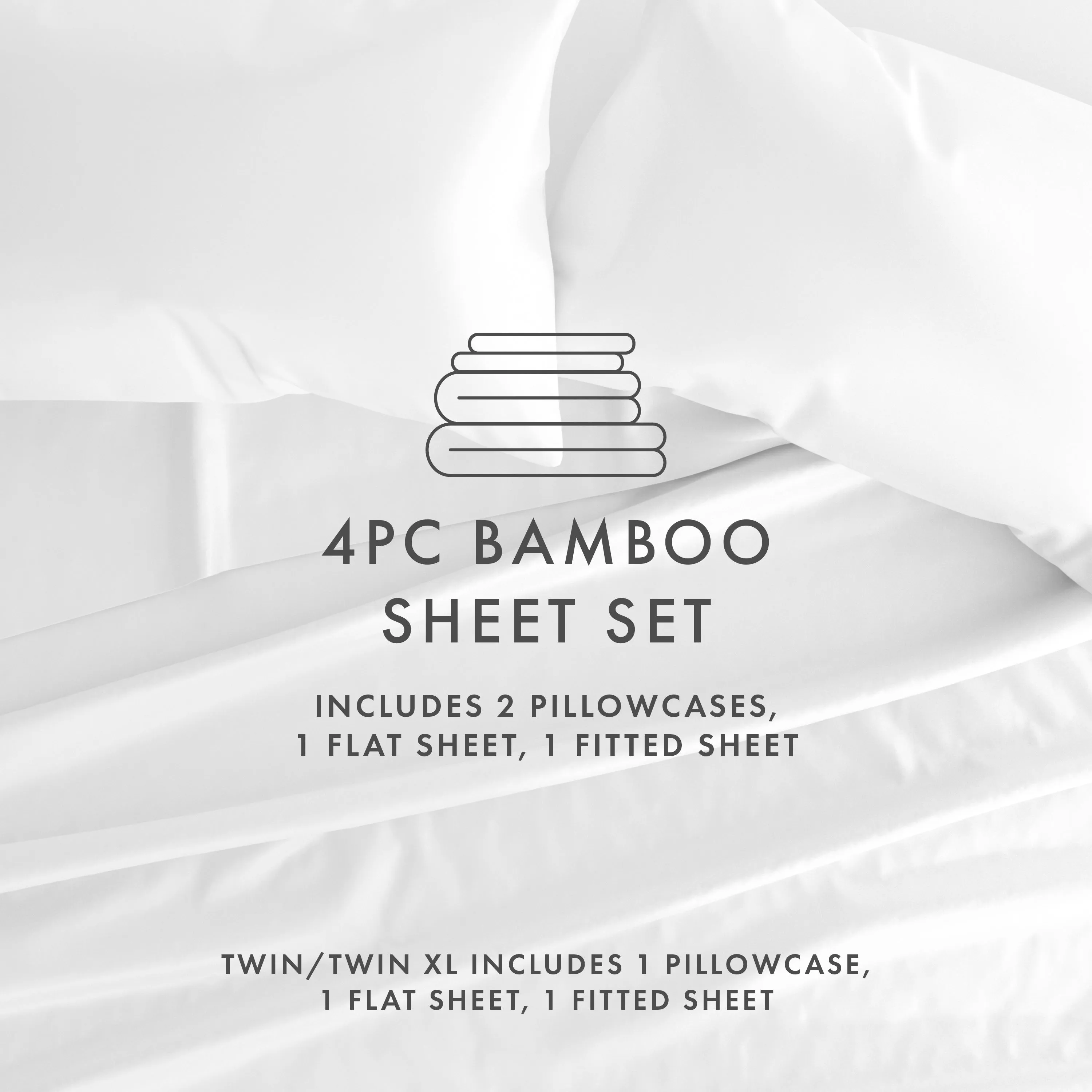 4-Piece Bamboo Sheet Set - 12 Days of Deals