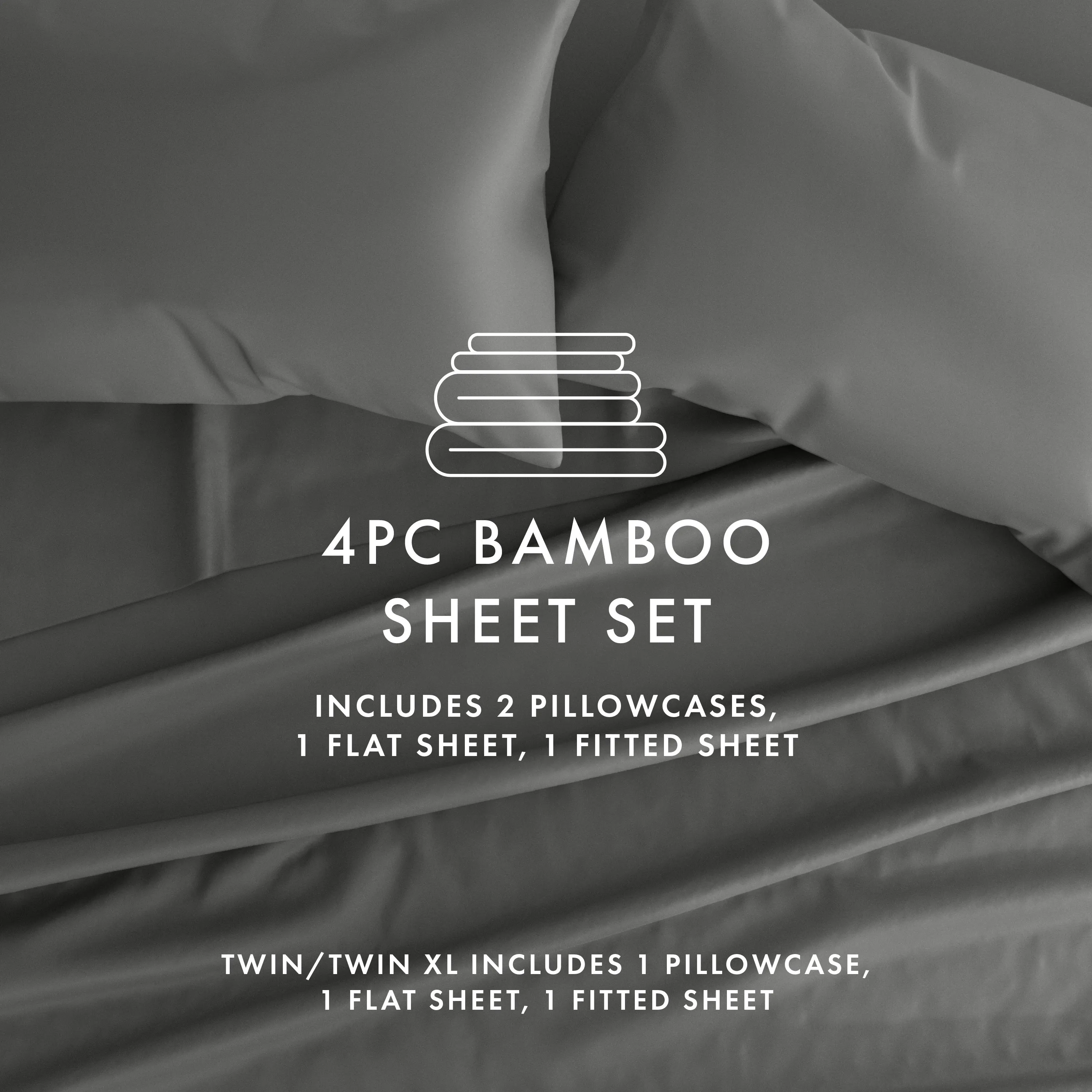 4-Piece Bamboo Sheet Set - 12 Days of Deals