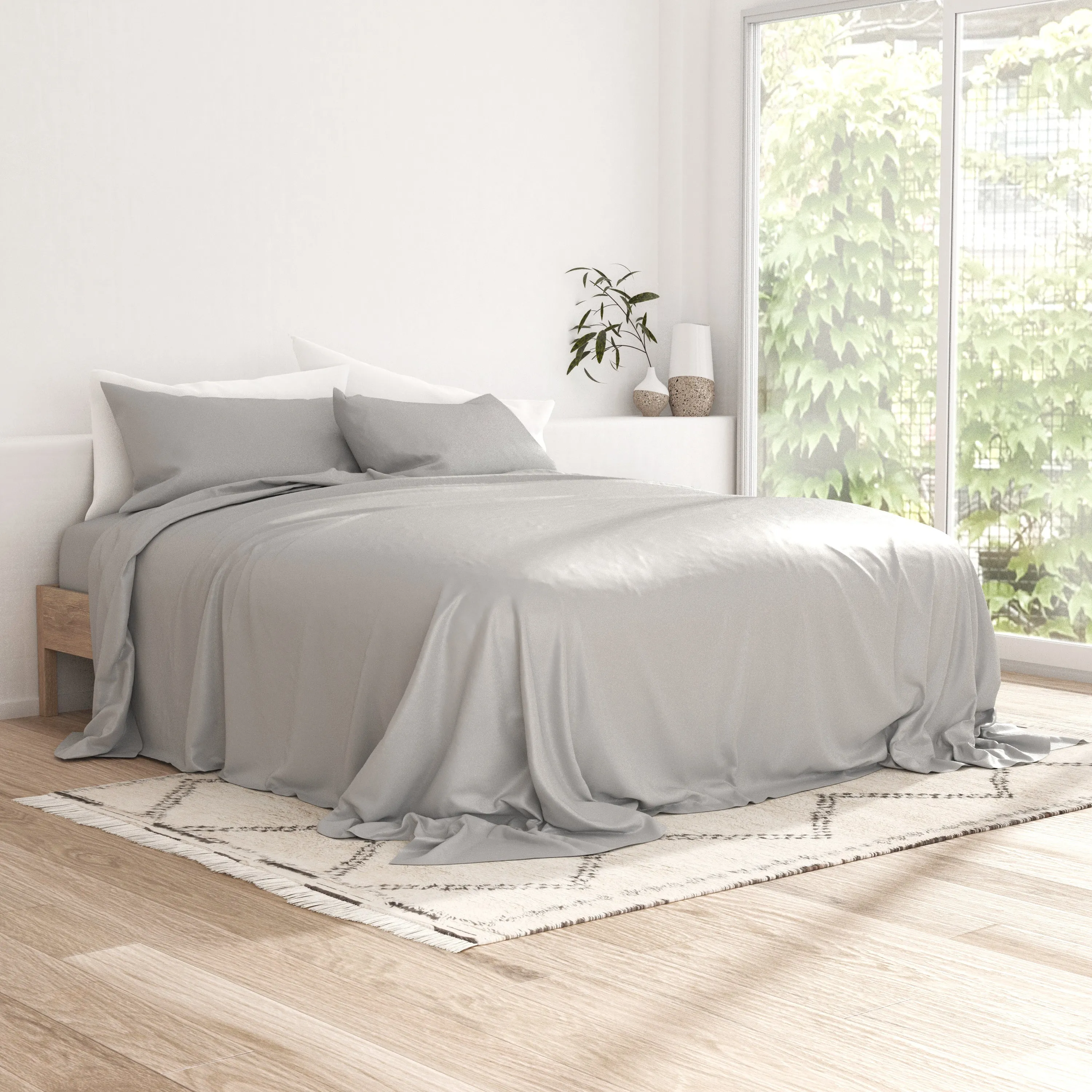 4-Piece Bamboo Sheet Set - 12 Days of Deals