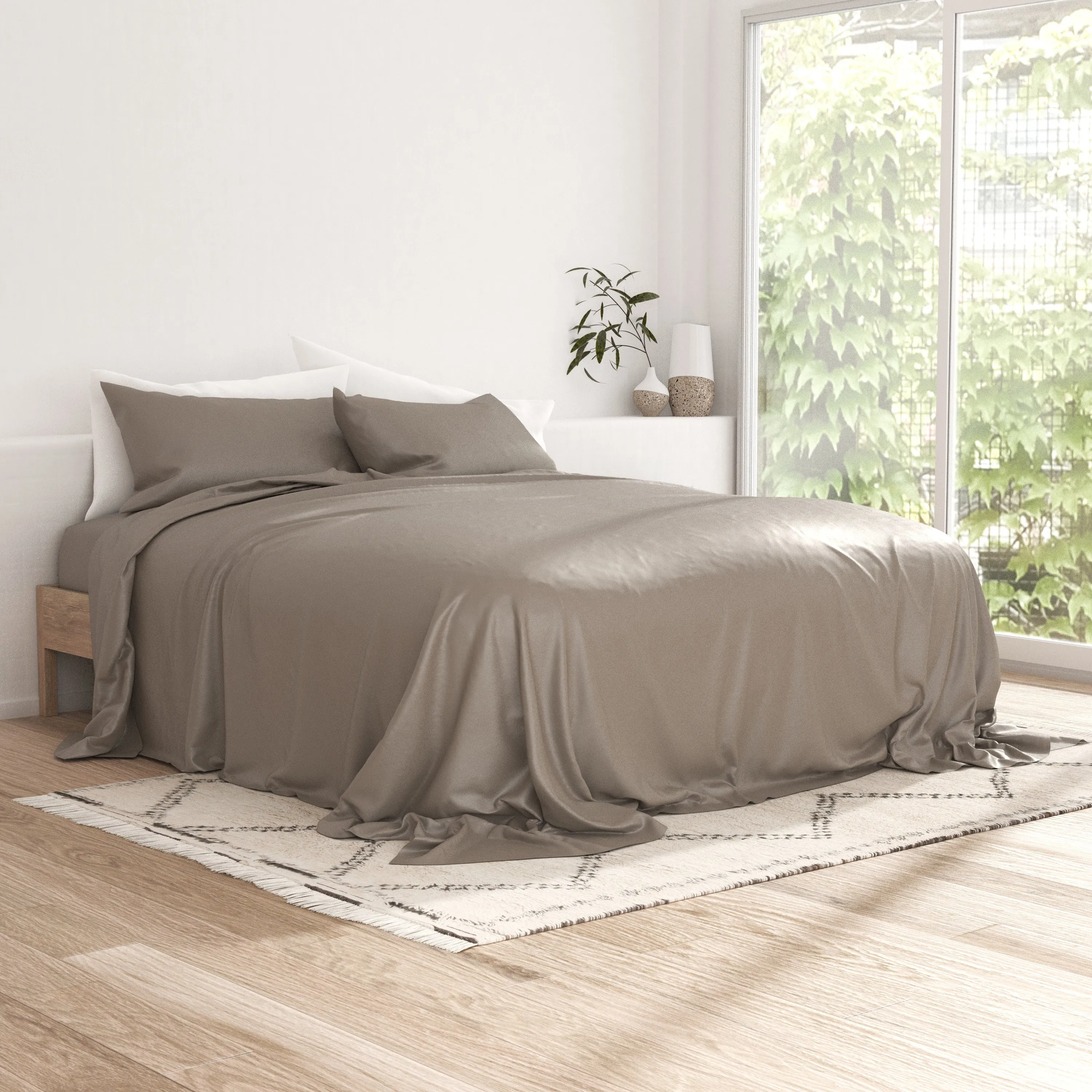 4-Piece Bamboo Sheet Set - 12 Days of Deals