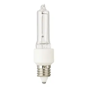 40 Watt T3 Single-Ended Halogen Krypton/Xenon Clear E11 (Mini-Can) Base, 120 Volt, Card