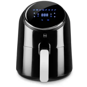 4.4qt 1400W Digital Compact Air Fryer w/ 8 Presets, Recipes