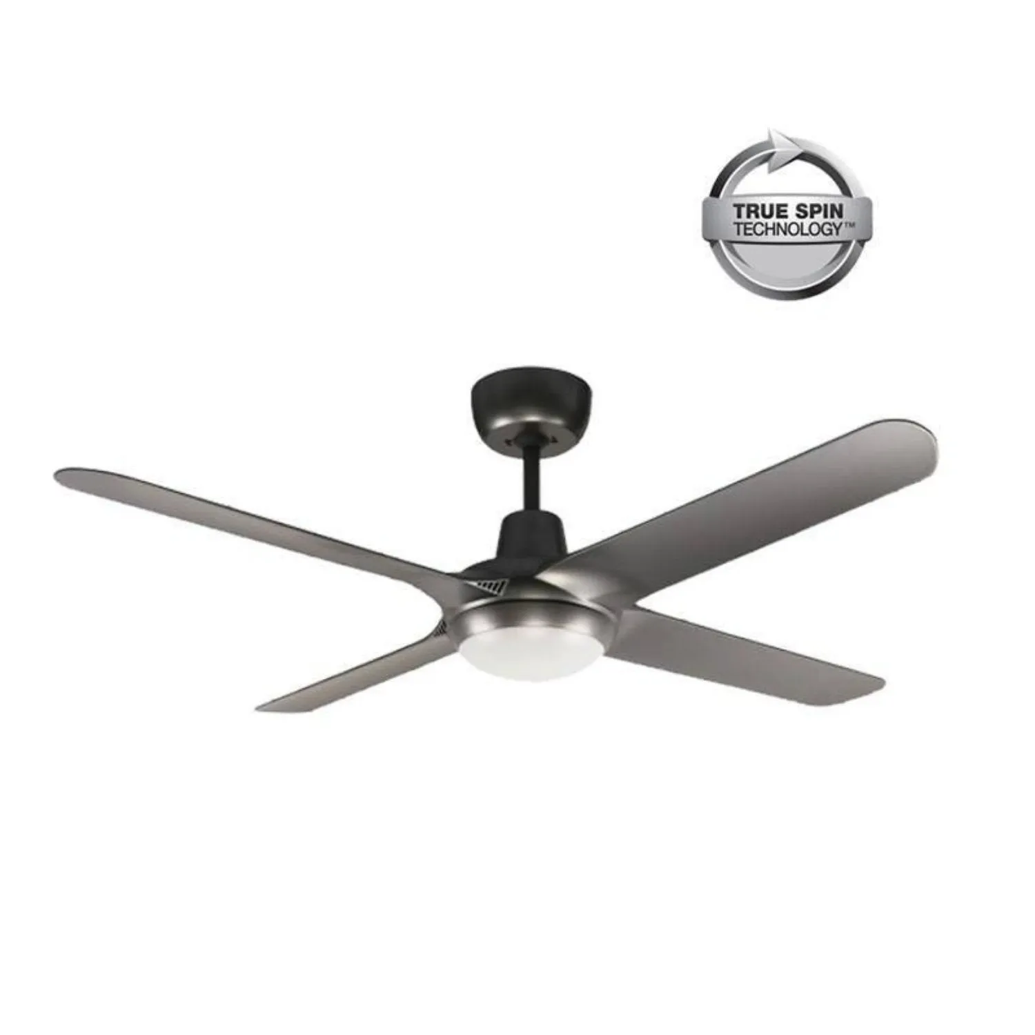 56" (1400mm) Spyda AC Ceiling Fan w/ 4 Blades and CCT LED Light Available in Different Colours