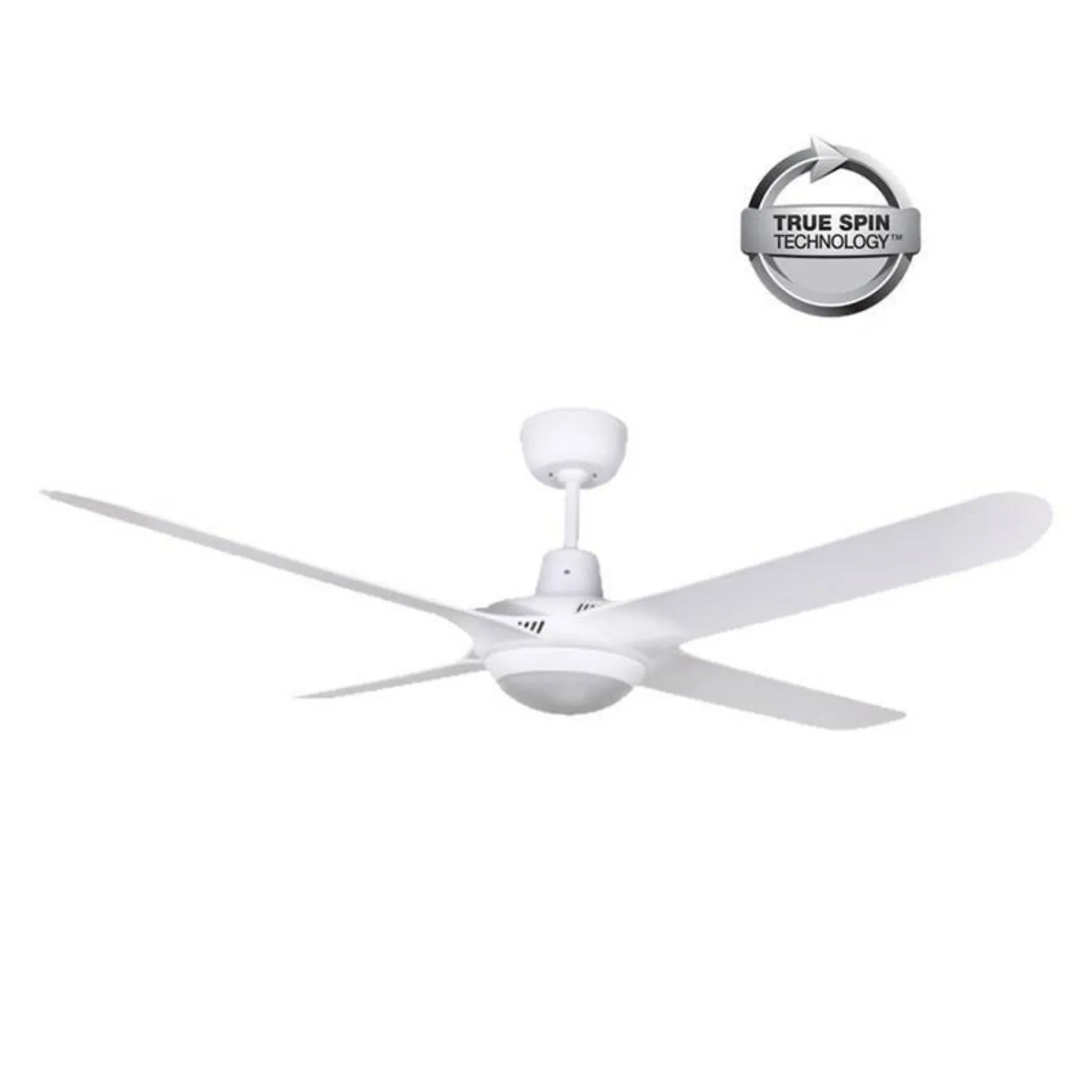 56" (1400mm) Spyda AC Ceiling Fan w/ 4 Blades and CCT LED Light Available in Different Colours