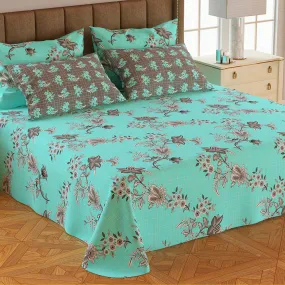 5Pcs Double Bedsheet Set - Y10