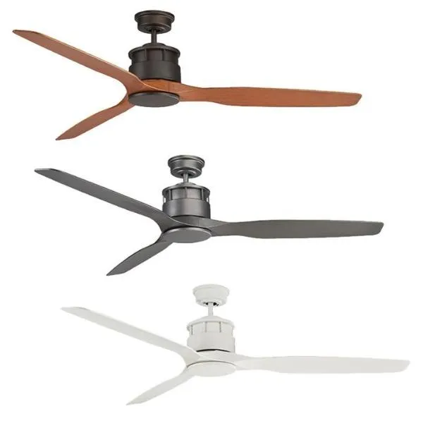 60" Governor AC Ceiling Fan Old Bronze, White, Titanium MGF153 Martec Lighting