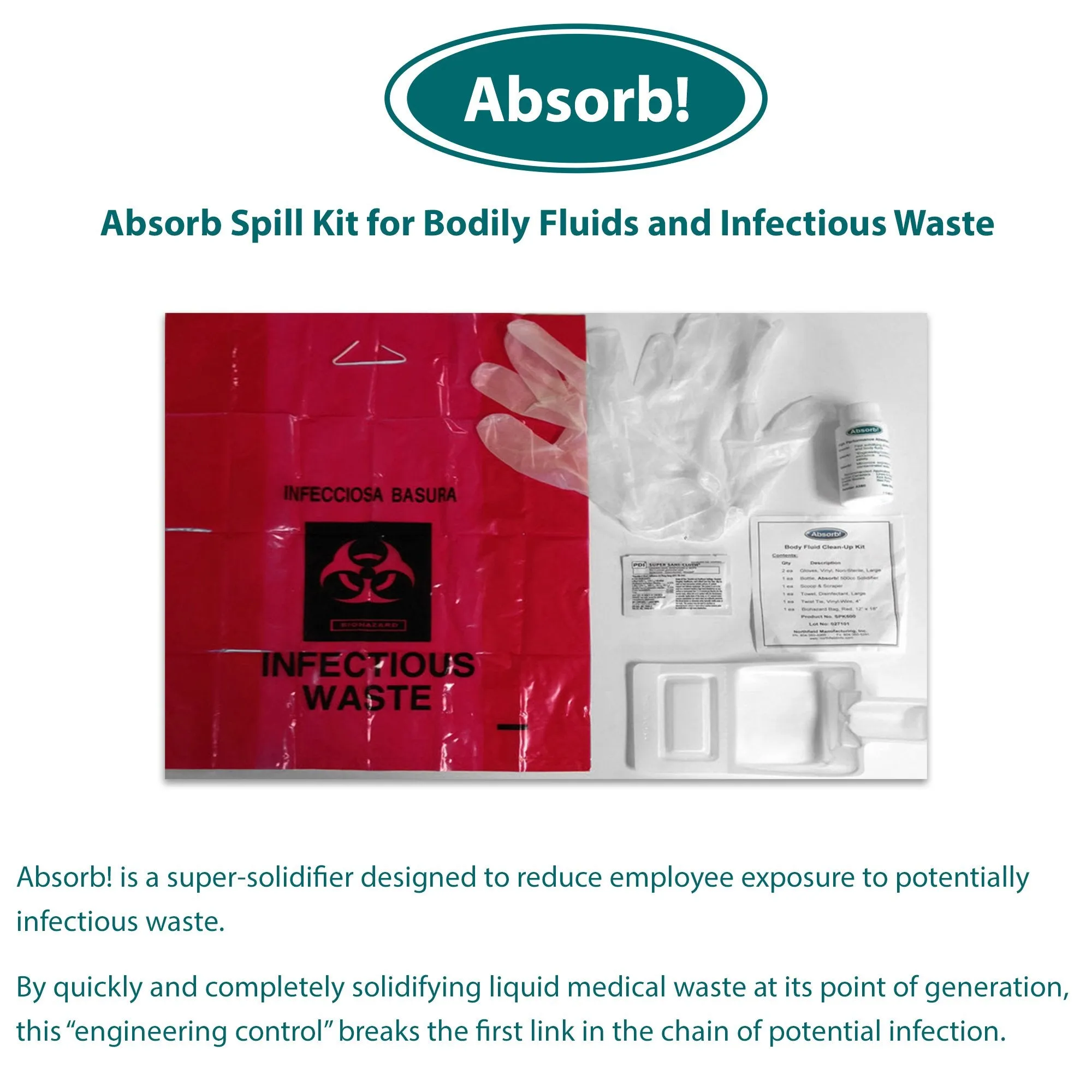 Absorb! Spill Kit, 1 Each