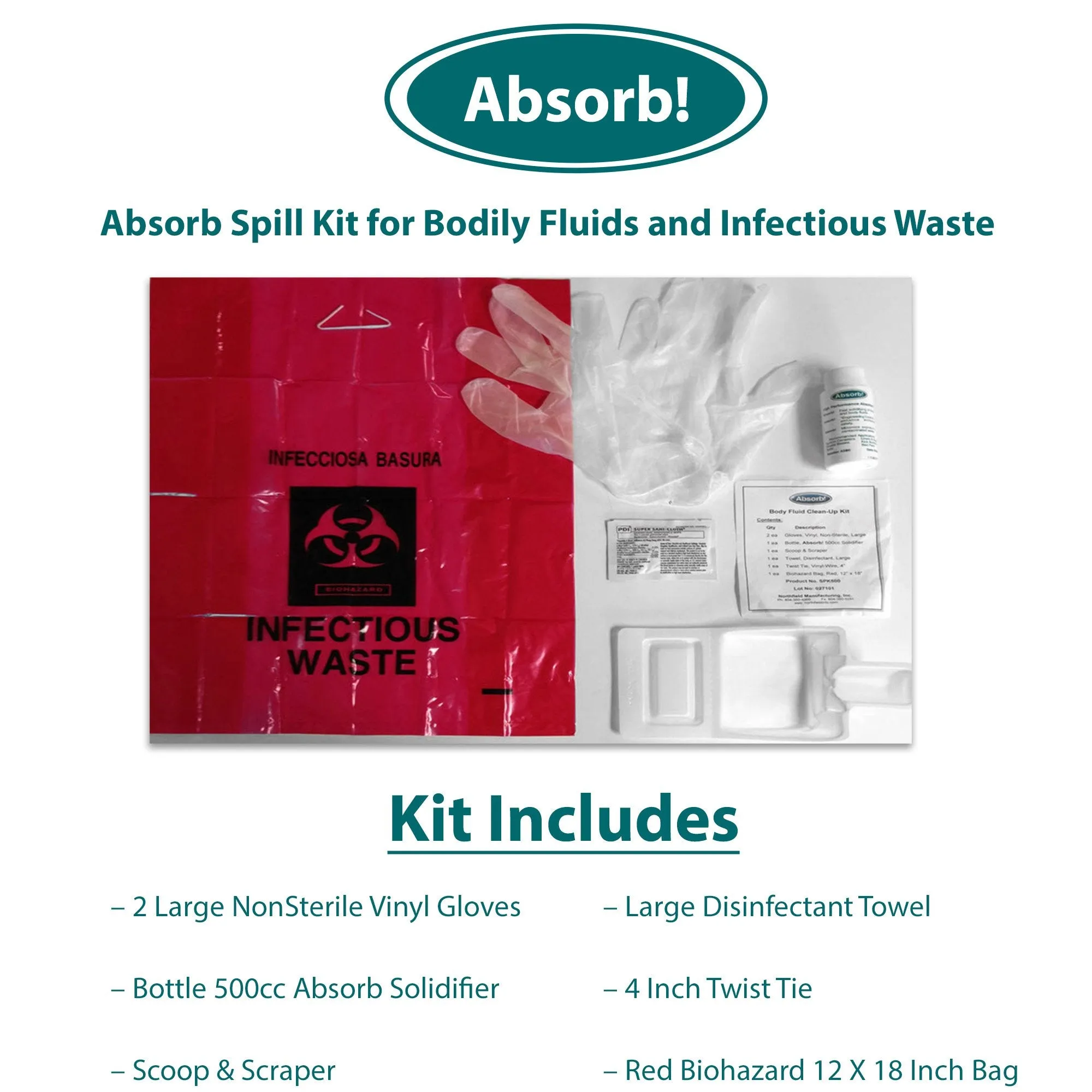 Absorb! Spill Kit, 1 Each