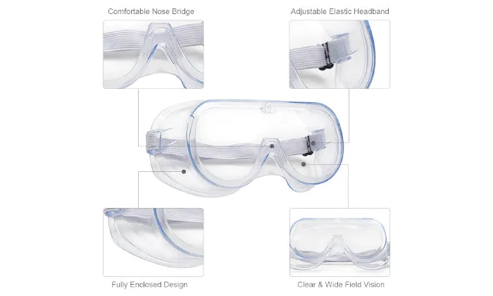 Adjustable Safety Goggles