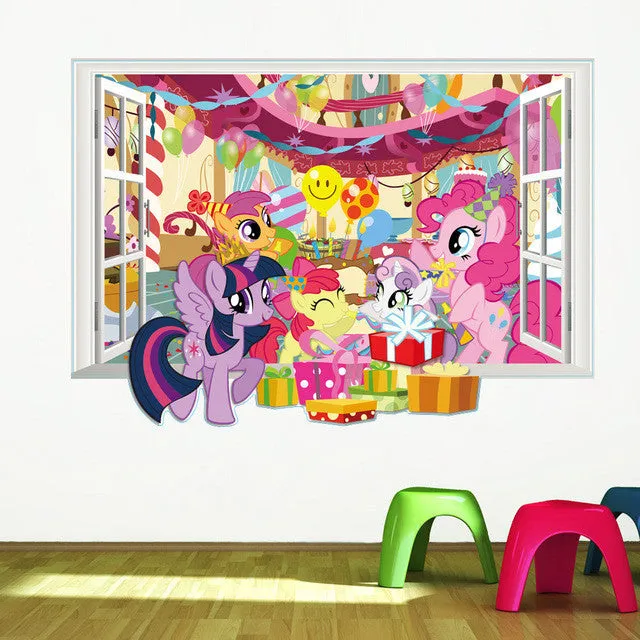 Adorable My Little Pony Wall Decals