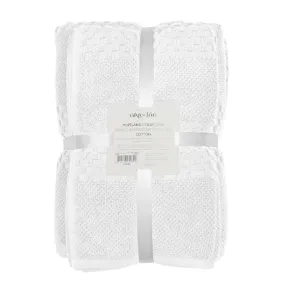 Algodon Portland 5 Piece Ivory Towel Pack