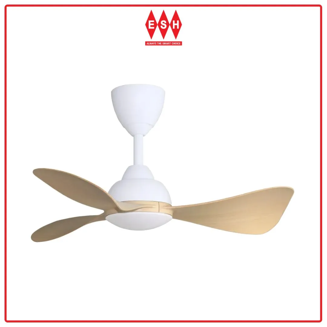 Alpha Alkova MILI 3B 33 Inch DC Motor Ceiling Fan with 3 Blades