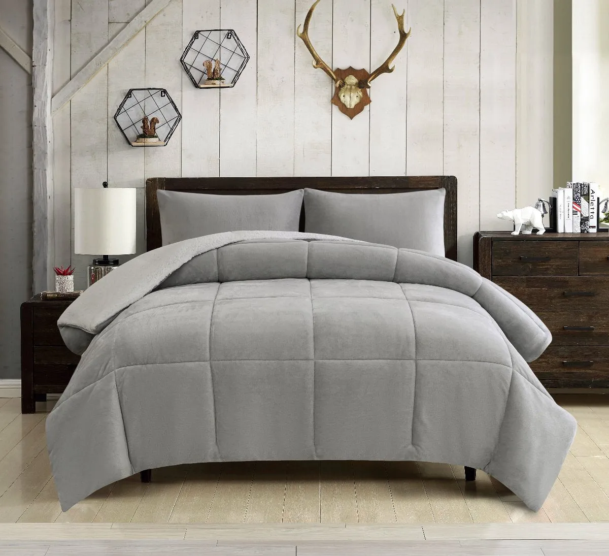 Altitude Home Boxed Knit 3pc Comforter Set