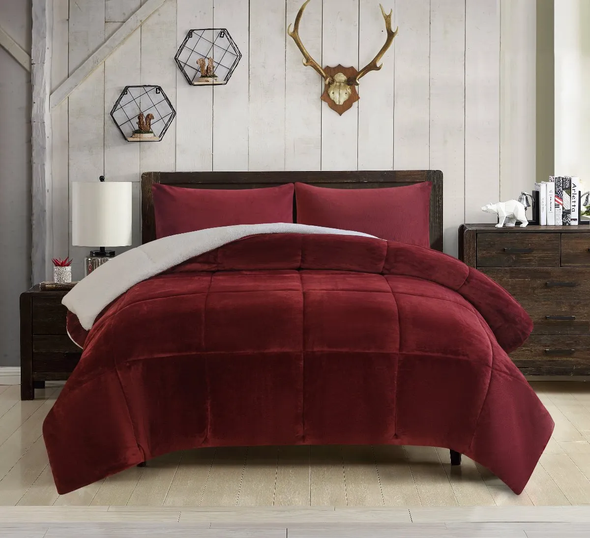 Altitude Home Boxed Knit 3pc Comforter Set