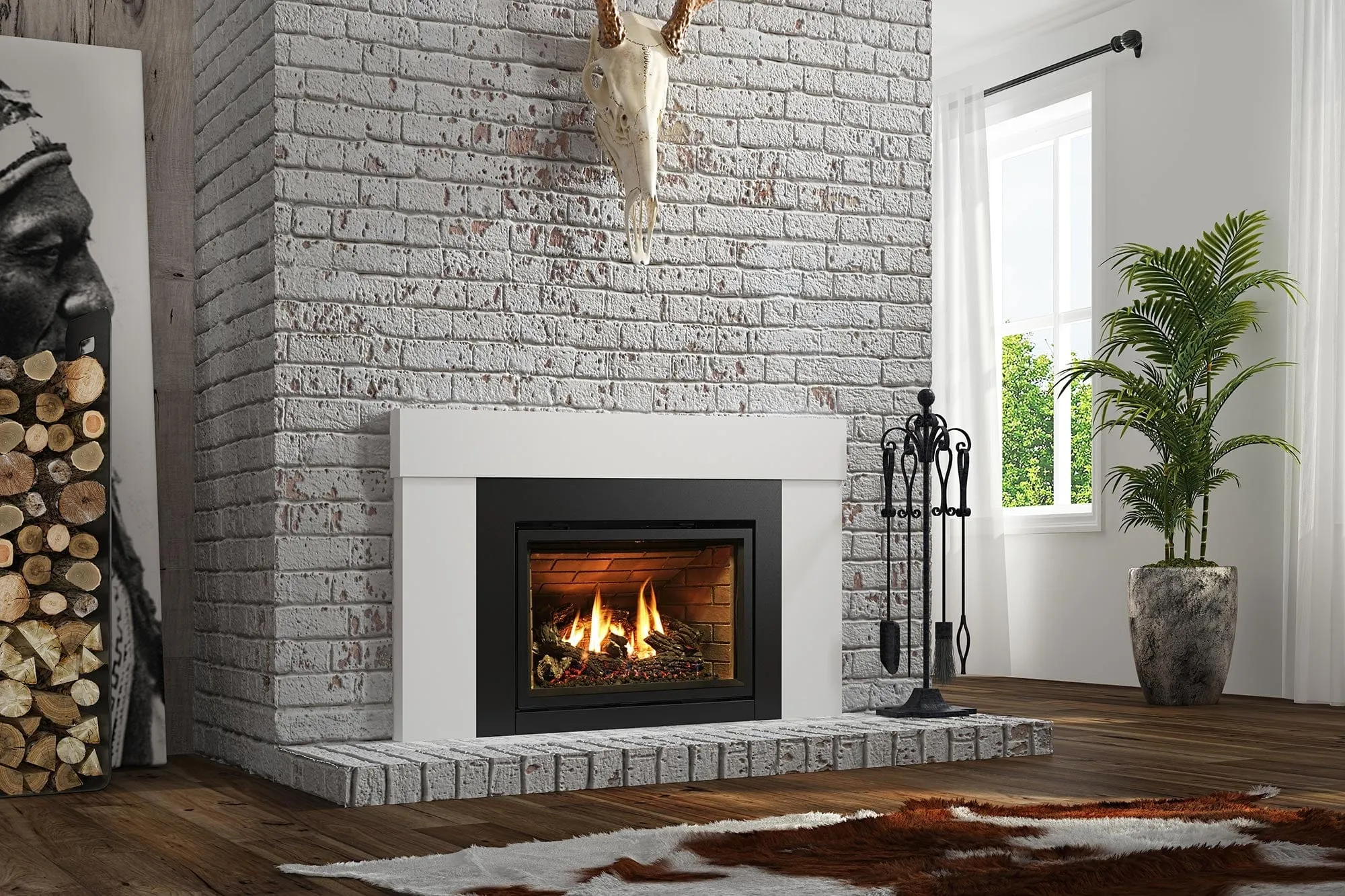 Ambiance Fireplaces Inspiration 29 Gas Insert (Logset Ver.)