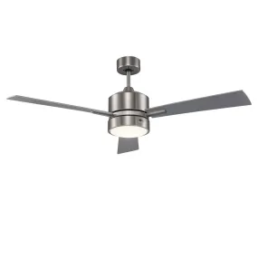 Arden 52" Ceiling Fan in Brushed Nickel