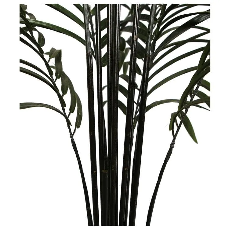 Artificial Areca Palm Black Trunks 190cm (2 Artificial Palm Set)