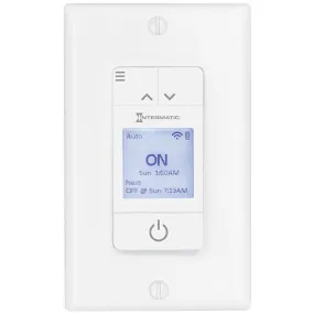 Ascend Smart Wi-Fi 15 Amp 7-Days LED Switch Timer, White