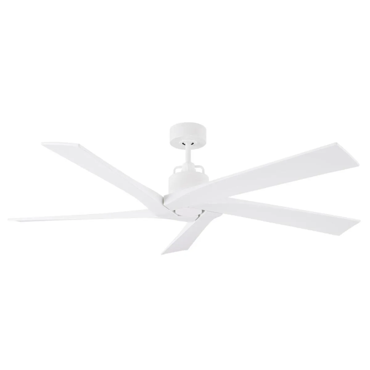 Aspen 56 Inch Matte White Outdoor Ceiling Fan with Remote