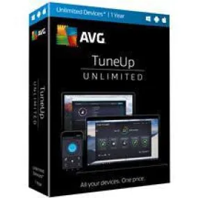 AVG TUNEUP UNLIMITED 1 YEAR (WIN XP,VISTA,WIN 7,WIN 8,WIN 8.1,WIN 10MAC OS X,10.8 OR LATER-AND)