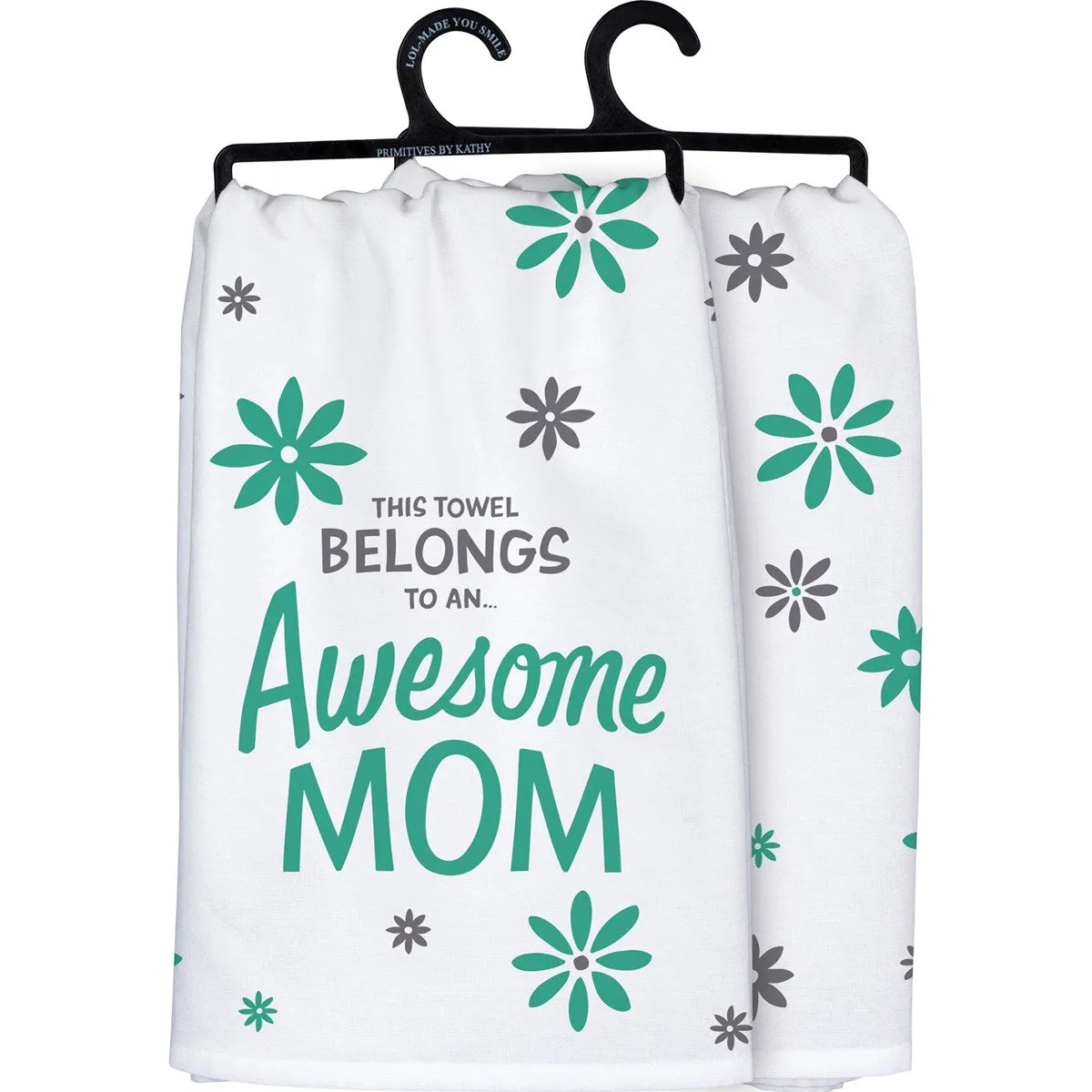 Awesome Mom Dish Towel