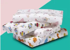 Baby Pillow Newborn Natural Latex Bedding Children Protection Cushion with Pillowcase Sleeping Orthopedic Pillows