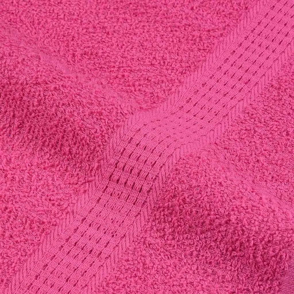 Bath Towels 4 pcs Pink 100x150 cm 360 gsm 100% Cotton