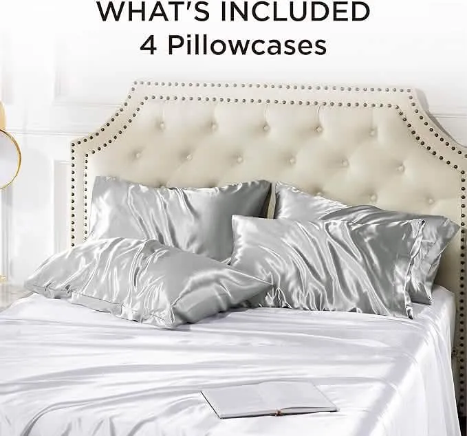 Bedsure Satin Pillowcases