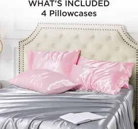 Bedsure Satin Pillowcases