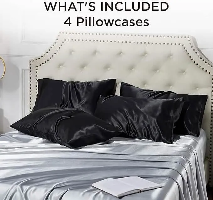 Bedsure Satin Pillowcases