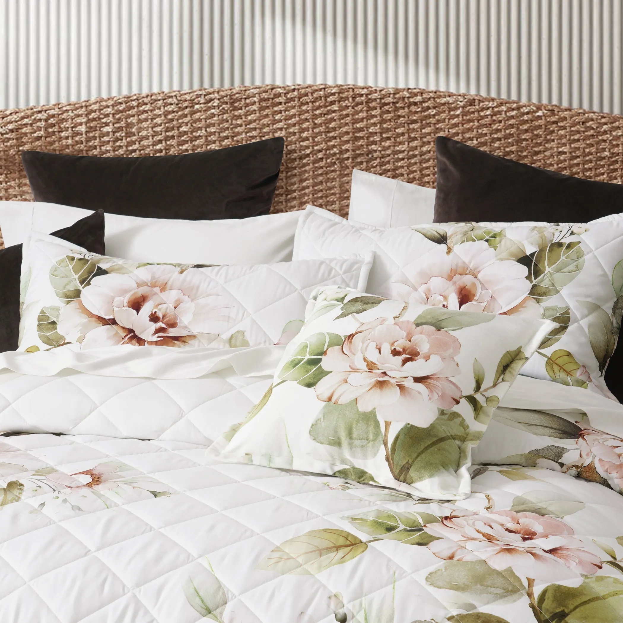 Bianca Bedding ROSALIA Polyester Coverlet Set