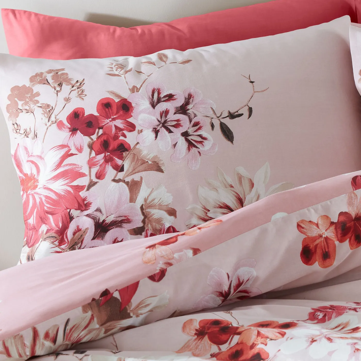 Bianca Briony Floral Garden Duvet Set | Pink